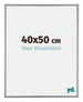 Kent Aluminium Fotokader 40x50cm Platina Voorzijde Maat | Yourdecoration.be