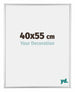 Kent Aluminium Fotokader 40x55cm Zilver Hoogglans Voorzijde Maat | Yourdecoration.be