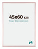 Kent Aluminium Fotokader 45x60cm Koper Voorzijde Maat | Yourdecoration.be