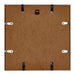 Kent Aluminium Fotokader 50x50cm Wit Hoogglans Achterzijde | Yourdecoration.be