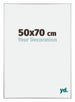 Kent Aluminium Fotokader 50x70cm Zilver Hoogglans Voorzijde Maat | Yourdecoration.be