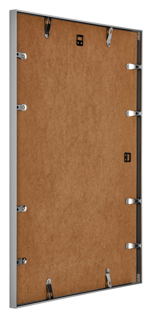 Kent Aluminium Fotokader 59 4x84cm A1 Platina Achterzijde Schuin | Yourdecoration.be
