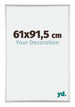 Kent Aluminium Fotokader 61x91 5cm Zilver Hoogglans Voorzijde Maat | Yourdecoration.be