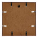 Kent Aluminium Fotokader 70x70cm Koper Achterzijde | Yourdecoration.be