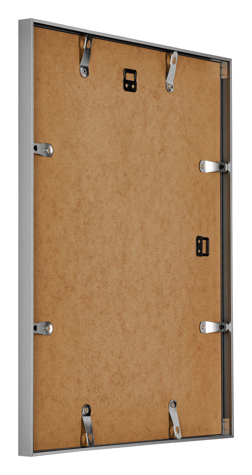 Kent Aluminium Fotokader 70x90cm Platina Achterzijde Schuin | Yourdecoration.be