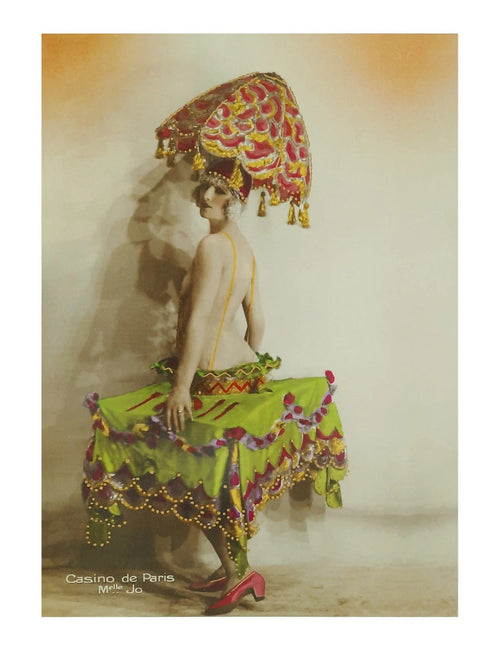 Kunstdruk - Casino de Paris Mlle Jo 30x40cm