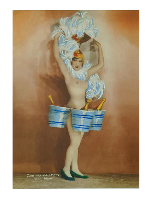 Kunstdruk - Casino de Paris Nina Mery 30x40cm