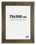 Leeds Houten Fotokader 75x100cm Champagne Geborsteld Voorzijde Maat | Yourdecoration.be