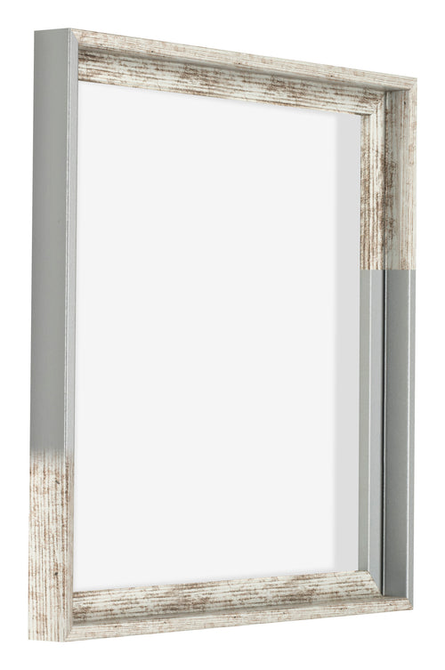 Lyon MDF Baklijst 1 1 Wit Vintage Voorzijde Schuin | Yourdecoration.be