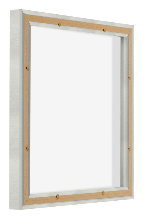 Lyon MDF Baklijst 1 1 Zilver Mat Achterzijde Schuin | Yourdecoration.be