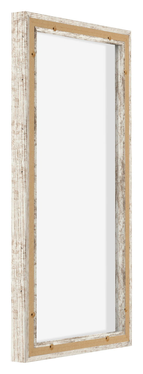 Lyon MDF Baklijst 1 2 Wit Vintage Achterzijde Schuin | Yourdecoration.be