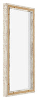 Lyon MDF Baklijst 1 2 Wit Vintage Achterzijde Schuin | Yourdecoration.be