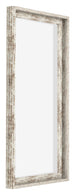 Lyon MDF Baklijst 1 2 Wit Vintage Voorzijde Schuin | Yourdecoration.be