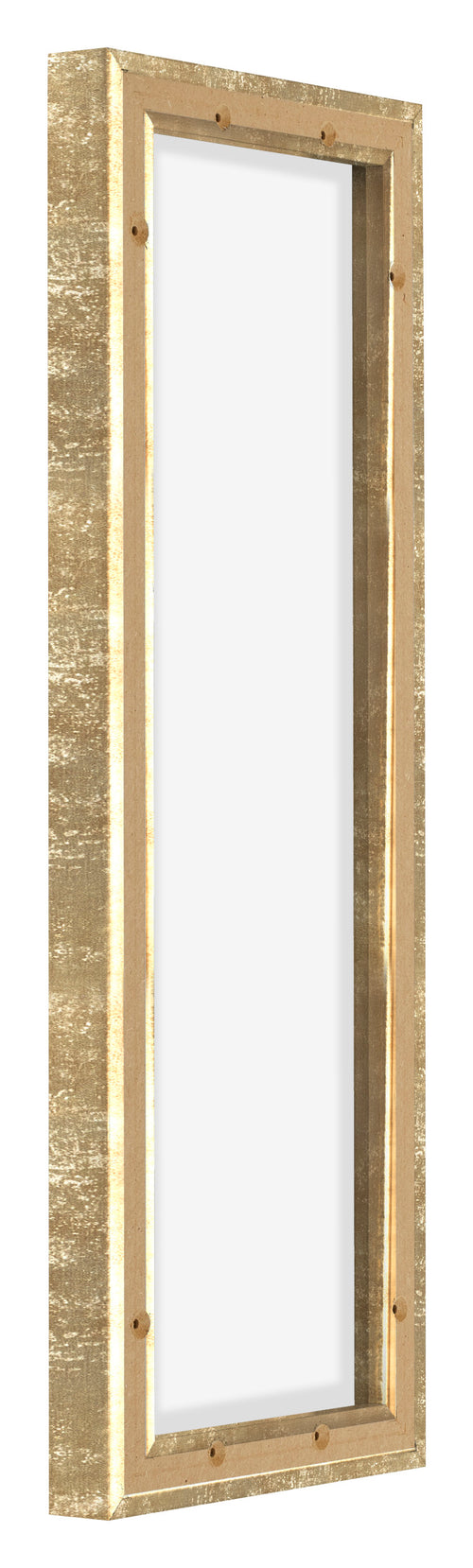 Lyon MDF Baklijst 1 3 Goud Antiek Achterzijde Schuin | Yourdecoration.be