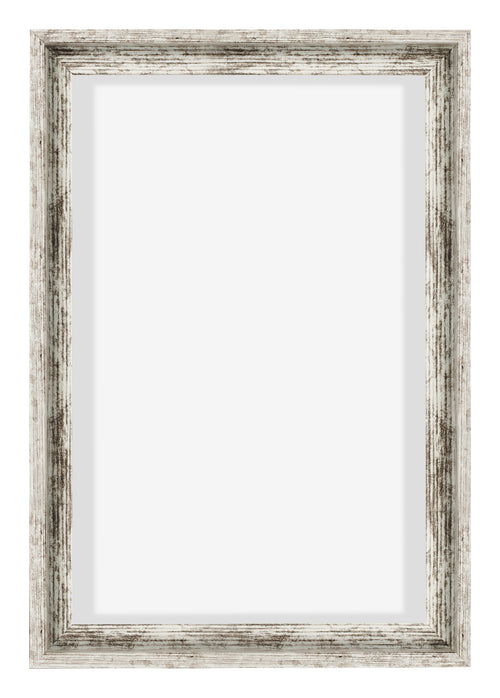 Lyon MDF Baklijst 2 3 Wit Vintage Voorzijde | Yourdecoration.be