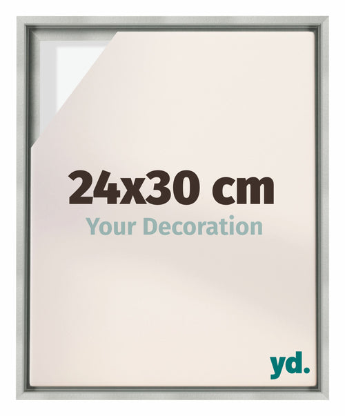 Lyon MDF Baklijst 24x30cm Zilver Mat Voorzijde Maat | Yourdecoration.be