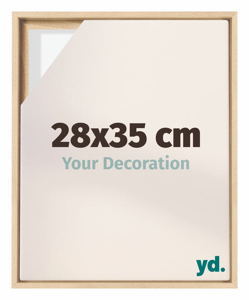 Lyon MDF Baklijst 28x35cm Beuken Voorzijde Maat | Yourdecoration.be