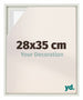 Lyon MDF Baklijst 28x35cm Wit Mat Voorzijde Maat | Yourdecoration.be