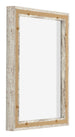 Lyon MDF Baklijst 3 4 Wit Vintage Achterzijde Schuin | Yourdecoration.be
