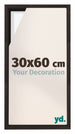 Lyon MDF Baklijst 30x60cm Donker Eiken Voorzijde Maat | Yourdecoration.be