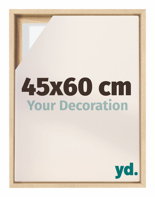 Lyon MDF Baklijst 45x60cm Beuken Voorzijde Maat | Yourdecoration.be
