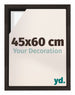 Lyon MDF Baklijst 45x60cm Donker Eiken Voorzijde Maat | Yourdecoration.be