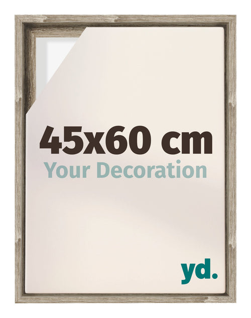 Lyon MDF Baklijst 45x60cm Sonoma Eiken Voorzijde Maat | Yourdecoration.be
