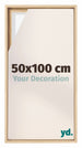 Lyon MDF Baklijst 50x100cm Beuken Voorzijde Maat | Yourdecoration.be