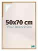 Lyon MDF Baklijst 50x70cm Beuken Voorzijde Maat | Yourdecoration.be