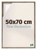 Lyon MDF Baklijst 50x70cm Sonoma Eiken Voorzijde Maat | Yourdecoration.be