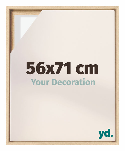 Lyon MDF Baklijst 56x71cm Beuken Voorzijde Maat | Yourdecoration.be