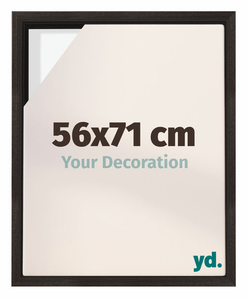 Lyon MDF Baklijst 56x71cm Donker Eiken Voorzijde Maat | Yourdecoration.be