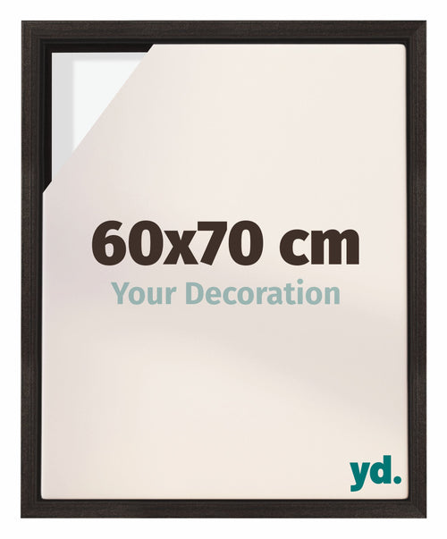 Lyon MDF Baklijst 60x70cm Donker Eiken Voorzijde Maat | Yourdecoration.be
