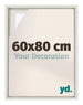 Lyon MDF Baklijst 60x80cm White Wash Voorzijde Maat | Yourdecoration.be
