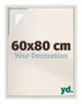 Lyon MDF Baklijst 60x80cm Wit Mat Voorzijde Maat | Yourdecoration.be
