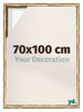 Lyon MDF Baklijst 70x100cm Goud Antiek Voorzijde Maat | Yourdecoration.be