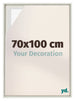 Lyon MDF Baklijst 70x100cm White Wash Voorzijde Maat | Yourdecoration.be