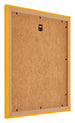 Mura MDF Fotokader 20x20cm Geel Achterzijde Schuin | Yourdecoration.be