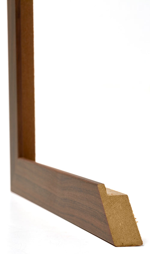 Mura MDF Fotokader 20x28cm Walnoot Donker Detail Doorsnede | Yourdecoration.be