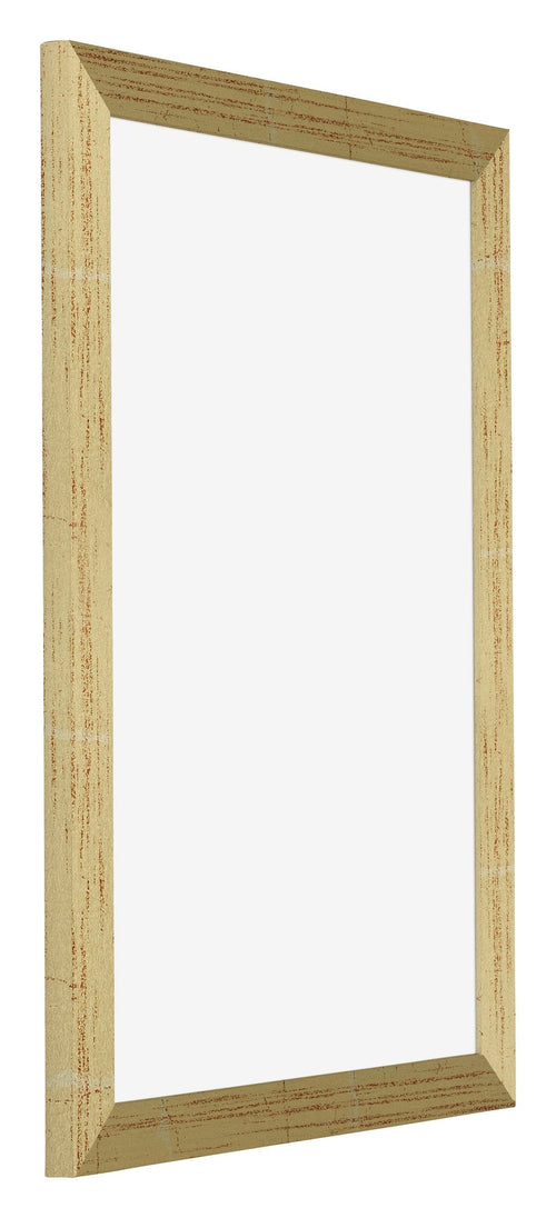 Mura MDF Fotokader 20x30cm Goud Glanzend Voorzijde Schuin | Yourdecoration.be