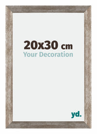 Mura MDF Fotokader 20x30cm Metaal Vintage Voorzijde Maat | Yourdecoration.be