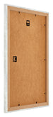 Mura MDF Fotokader 20x30cm Zilver Glanzend Vintage Achterzijde Schuin | Yourdecoration.be
