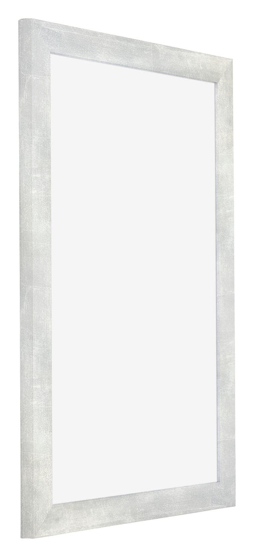 Mura MDF Fotokader 20x30cm Zilver Glanzend Vintage Voorzijde Schuin | Yourdecoration.be