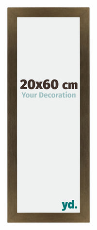 Mura MDF Fotokader 20x60cm Brons Decor Voorzijde Maat | Yourdecoration.be