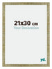 Mura MDF Fotokader 21x30cm Goud Antiek Voorzijde Maat | Yourdecoration.be