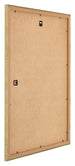 Mura MDF Fotokader 21x30cm Goud Glanzend Achterzijde Schuin | Yourdecoration.be