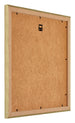 Mura MDF Fotokader 25x25cm Goud Glanzend Achterzijde Schuin | Yourdecoration.be