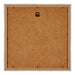 Mura MDF Fotokader 25x25cm Zilver Glanzend Vintage Achterzijde | Yourdecoration.be