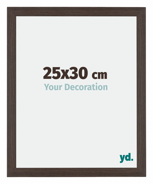 Mura MDF Fotokader 25x30cm Eiken Donker Voorzijde Maat | Yourdecoration.be