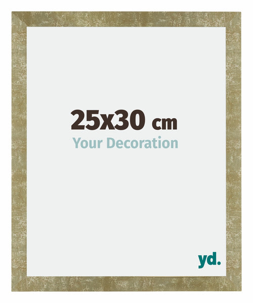 Mura MDF Fotokader 25x30cm Goud Antiek Voorzijde Maat | Yourdecoration.be